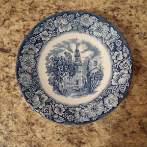 Vintage Liberty Blue Pre-owned Tea Cup saucers
